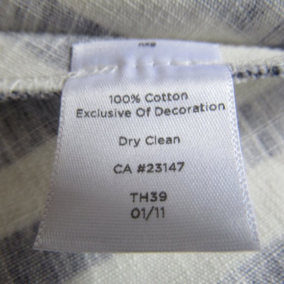 TALBOTS SHORELINE Chevron Striped Dress Size 16P - Picture 10 of 13